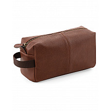 Tan NuHide® Washbag