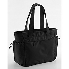 Black Movement Oversized Tote