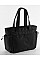 Black Movement Oversized Tote