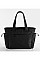 Black Movement Oversized Tote