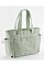 Fresh Green Movement Oversized Tote