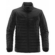 Black Men's Nautilus Quilted Jacket