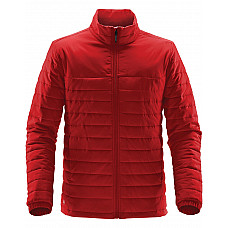 Bright Red Men's Nautilus Quilted Jacket