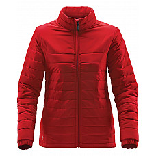 Bright Red Women's Nautilus Quilted Jacket