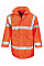 Hi Vis Orange Motorway Coat