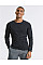 Black Men's Long Sleeve T