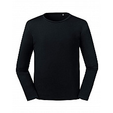 Black Men's Long Sleeve T