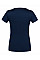 French Navy Ladies' V-Neck T