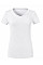 White Ladies' V-Neck T