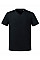 Black Men's V-Neck T