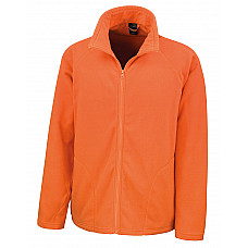 Orange Microfleece Jacket