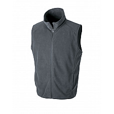 Charcoal Microfleece Gilet