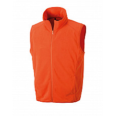 Orange Microfleece Gilet