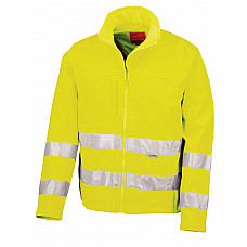 Hi-Vis Yellow Hi-Vis Soft Shell Jacket