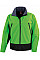 Vivid Green/Black Activity Softshell Jacket