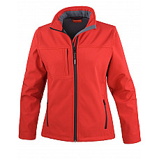 Red Women's Classic Softshell Jacket