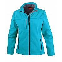 Azure Blue Women's Classic Softshell Jacket