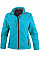 Azure Blue Women's Classic Softshell Jacket