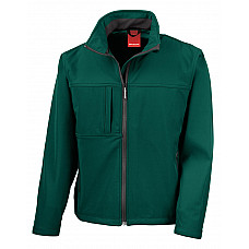 Bottle Green Men's Classic Softshell Jacket