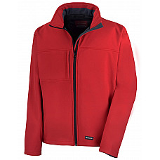 Red Men's Classic Softshell Jacket