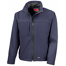 Navy Men's Classic Softshell Jacket