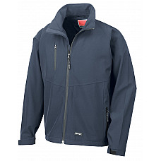 Navy Men's Base Layer Softshell Jacket