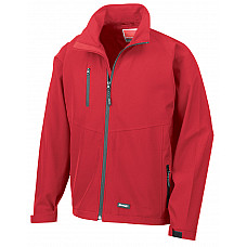 Red Men's Base Layer Softshell Jacket