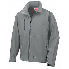 Silver Grey Men's Base Layer Softshell Jacket