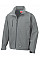 Silver Grey Men's Base Layer Softshell Jacket