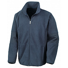 Navy Osaka Combed Pile Softshell Jacket