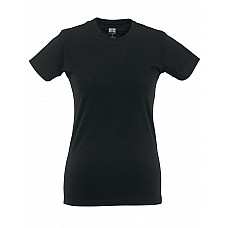 Black Ladies' Slim T