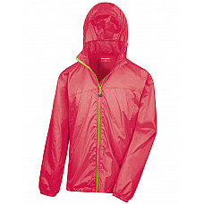 Raspberry/Lime HDi Quest Lightweight Stowable Jacket