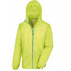 Lime/Royal HDi Quest Lightweight Stowable Jacket