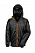 Black/Orange HDi Quest Lightweight Stowable Jacket