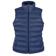 Navy Ladies' Ice Bird Padded Gilet