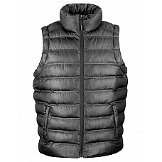 Black Men's Ice Bird Padded Gilet