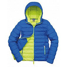 Ocean/Lime Ladies' Snow Bird Padded Jacket