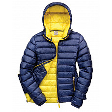 Navy/Yellow Ladies' Snow Bird Padded Jacket