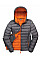 Grey/Orange Ladies' Snow Bird Padded Jacket