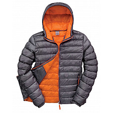 Grey/Orange Men's Snow Bird Padded Jacket