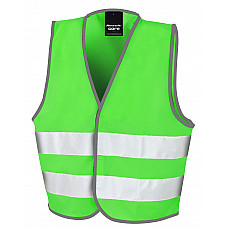 Lime Junior Enhanced Visibility Vest