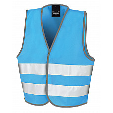 Sky Blue Junior Enhanced Visibility Vest