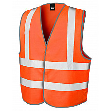 Hi Vis Orange  Hi-Vis Motorway vest