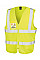 Hi-Vis Yellow Zip ID Safety Tabard