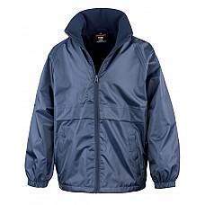 Navy Junior & Youth Microfleece Lined Jacket