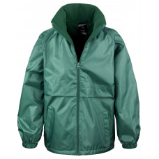 Bottle Green Junior & Youth Microfleece Lined Jacket