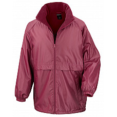 Burgundy Microfleece Lined Jacket