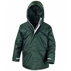 Bottle Green Children's Winter Parka