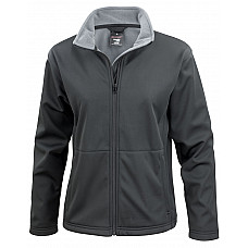 Black Women's Softshell Jacket