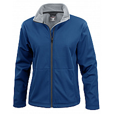 Navy Women's Softshell Jacket